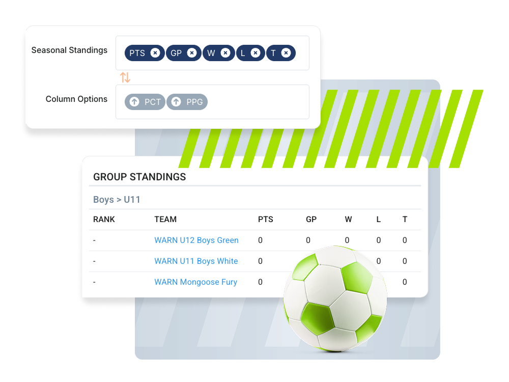 Competition Management & League Standings