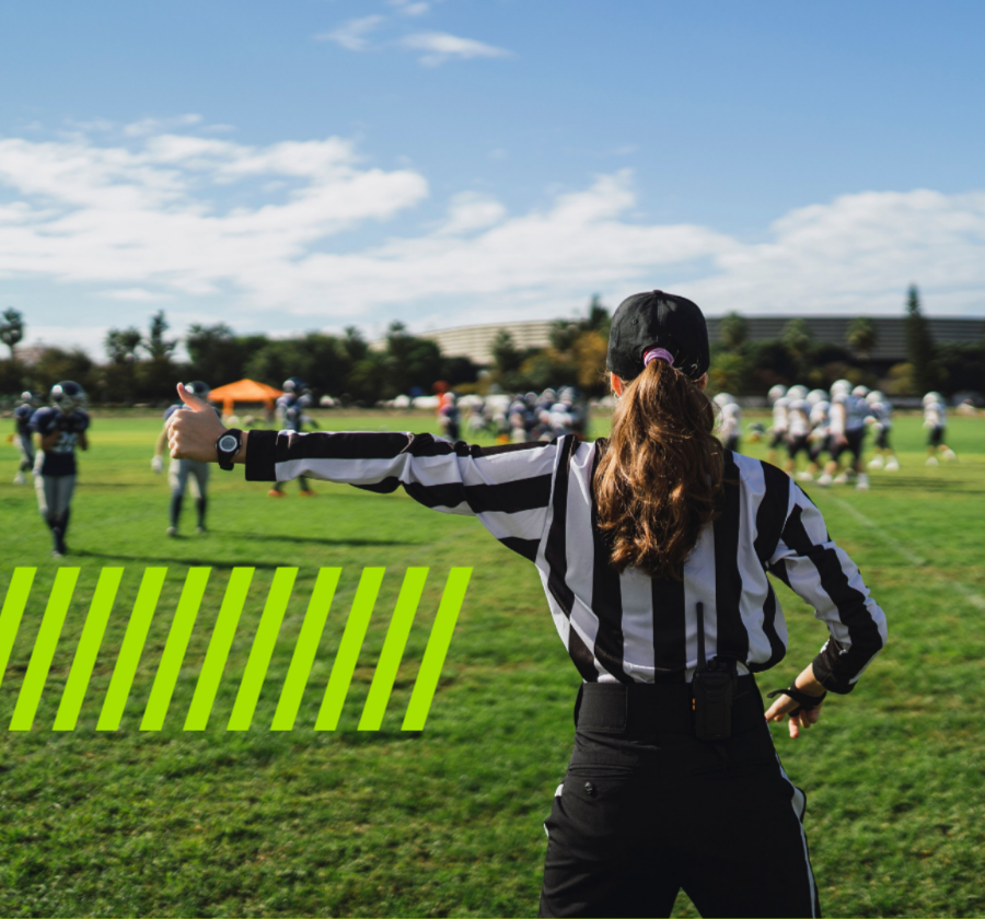 Manage referee assignments on the go