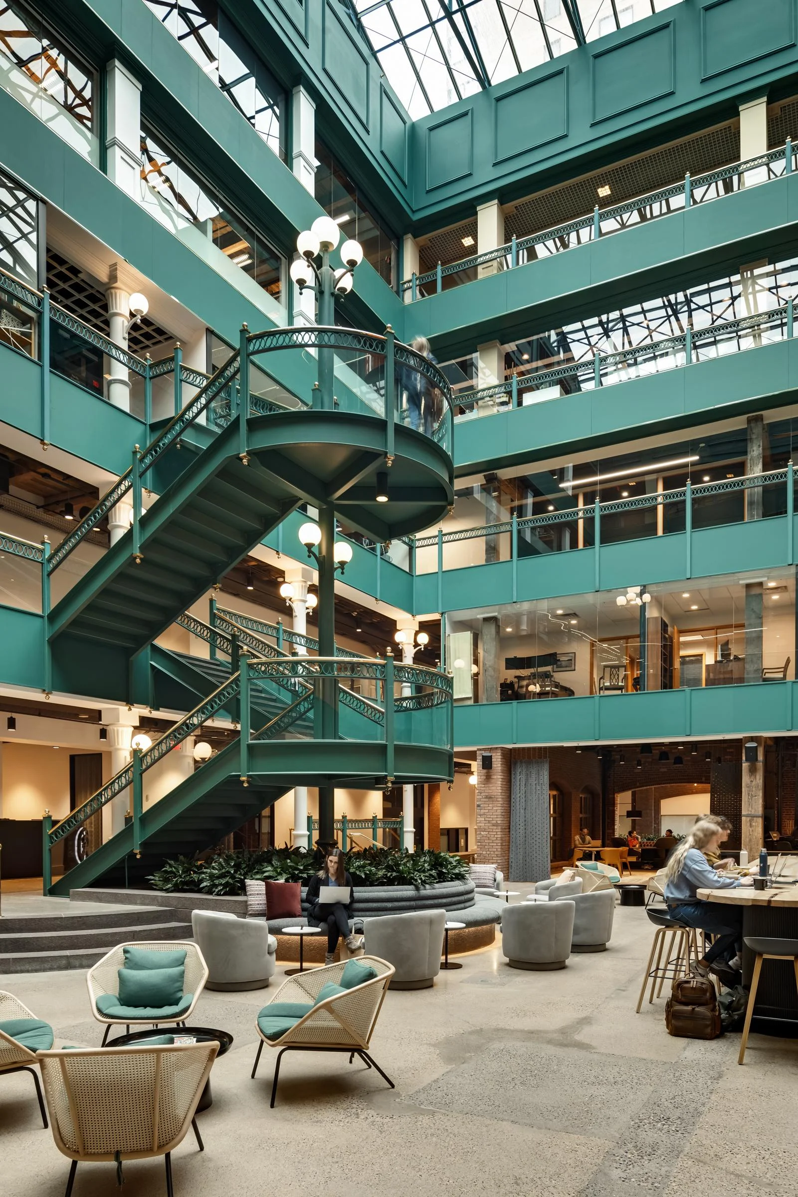 Collaborative workspace in The Main Hall